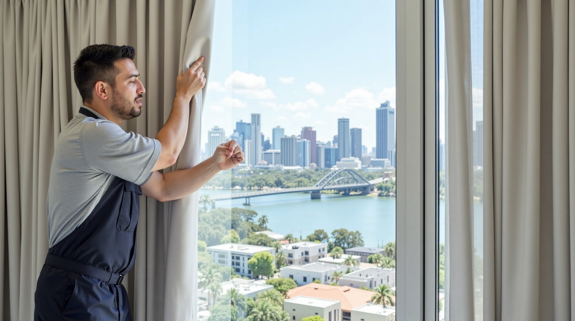 Clear Island Waters Curtain Cleaning Service